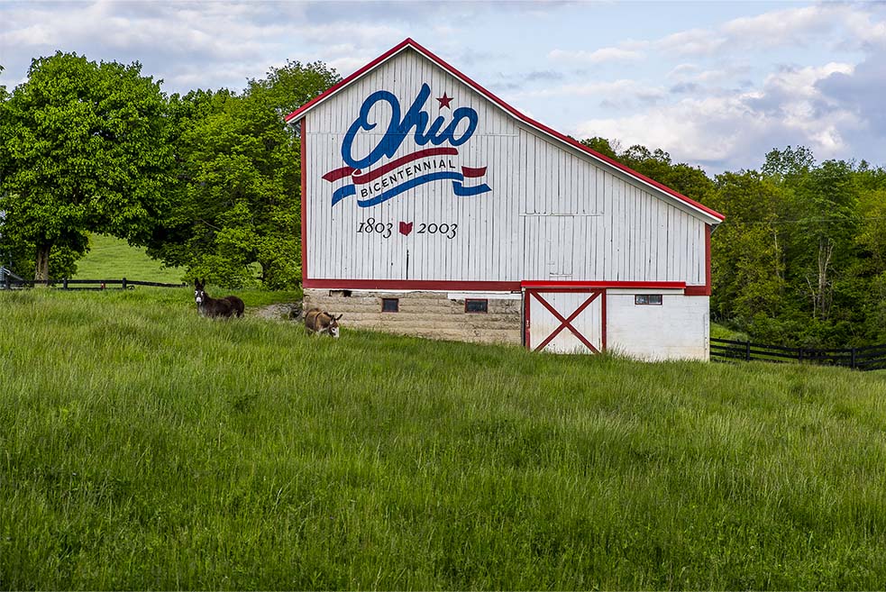 Ohio bicentennial barn